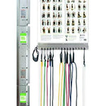 Web-Slide Exercise Rail, Stainless Steel, 3 Rails, 28" Each/84" Total, Deluxe Set