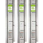 Web-Slide Exercise Rail, Stainless Steel, 3 Rails, 28" Each/84" Total